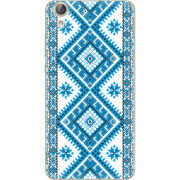 Чехол Uprint Huawei Y6 2 Блакитний Орнамент