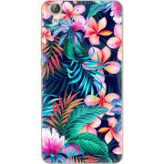 Чехол Uprint Huawei Y6 2 flowers in the tropics