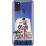 Прозрачный чехол BoxFace Samsung Galaxy A21s (A217) VOGUE