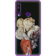 Чехол BoxFace Huawei Y6p Exquisite White Flowers