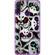 Чехол BoxFace Huawei Y6p Monster meow