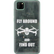 Чехол BoxFace Huawei Y5p Дрон Fly Around