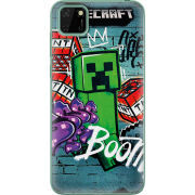 Чехол BoxFace Huawei Y5p Minecraft Graffiti