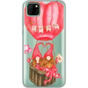 Прозрачный чехол BoxFace Huawei Y5p Valentine Dwarfs