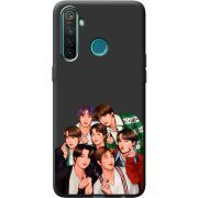 Черный чехол BoxFace Realme 5 / 6i BTS