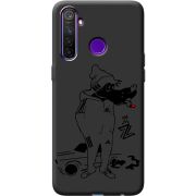 Черный чехол BoxFace Realme 5 Pro 