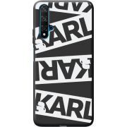 Черный чехол BoxFace Honor 20 White Karl