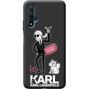 Черный чехол BoxFace Honor 20 For Karl