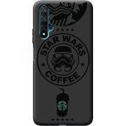 Черный чехол BoxFace Honor 20 Dark Coffee