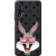 Черный чехол BoxFace Honor 20 looney bunny