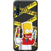 Черный чехол BoxFace Honor 20 White Bart