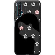 Черный чехол BoxFace Honor 20 Flower Hair