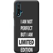 Черный чехол BoxFace Honor 20 Limited Edition