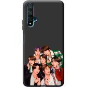 Черный чехол BoxFace Honor 20 BTS