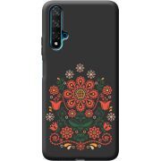 Черный чехол BoxFace Honor 20 Ukrainian Ornament