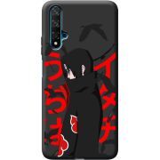 Черный чехол BoxFace Honor 20 Учиха Итачи