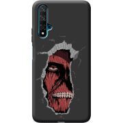 Черный чехол BoxFace Honor 20 Нападение на Титана