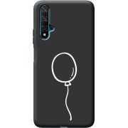 Черный чехол BoxFace Honor 20 Balloon