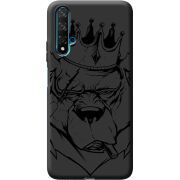 Черный чехол BoxFace Honor 20 Bear King
