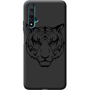 Черный чехол BoxFace Honor 20 Tiger
