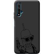 Черный чехол BoxFace Honor 20 