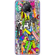 Чехол BoxFace Poco F2 Pro Multicolored Inscriptions