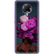 Чехол BoxFace Poco F2 Pro Exquisite Purple Flowers