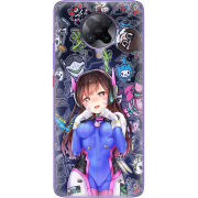 Чехол BoxFace Poco F2 Pro Overwatch D.VA