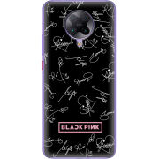 Чехол BoxFace Poco F2 Pro Blackpink автограф