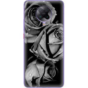 Чехол BoxFace Poco F2 Pro Black and White Roses