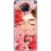 Чехол BoxFace Poco F2 Pro Girl in Flowers
