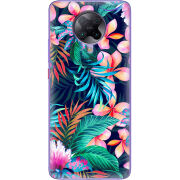 Чехол BoxFace Poco F2 Pro flowers in the tropics