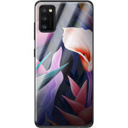 Защитный чехол BoxFace Glossy Panel Samsung Galaxy A41 Calla Flower