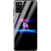 Защитный чехол BoxFace Glossy Panel Samsung Galaxy A41 Fantasy Deer