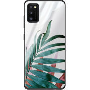Защитный чехол BoxFace Glossy Panel Samsung Galaxy A41 Leaf