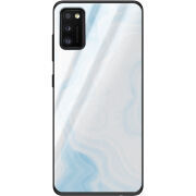 Защитный чехол BoxFace Glossy Panel Samsung Galaxy A41 Light Marble
