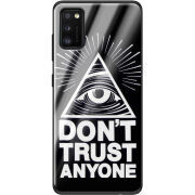 Защитный чехол BoxFace Glossy Panel Samsung Galaxy A41 Dont Trust Anyone