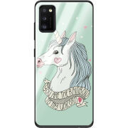 Защитный чехол BoxFace Glossy Panel Samsung Galaxy A41 My Unicorn