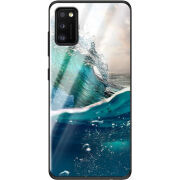 Защитный чехол BoxFace Glossy Panel Samsung Galaxy A41 Waterwave