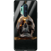 Защитный чехол BoxFace Glossy Panel OnePlus 8 Pro Gold Skull