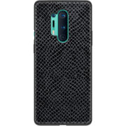 Кожаный чехол Boxface OnePlus 8 Pro Snake Graphite