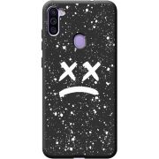 Черный чехол BoxFace Samsung Galaxy M11 (M115) Sad Way