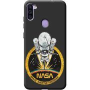 Черный чехол BoxFace Samsung Galaxy M11 (M115) NASA Spaceship