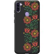 Черный чехол BoxFace Samsung Galaxy M11 (M115) Ethno