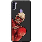Черный чехол BoxFace Samsung Galaxy M11 (M115) Титан