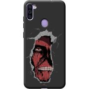 Черный чехол BoxFace Samsung Galaxy M11 (M115) Нападение на Титана
