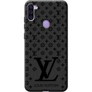 Черный чехол BoxFace Samsung Galaxy A11 (A115) LV Style