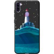 Черный чехол BoxFace Samsung Galaxy A11 (A115) Lighthouse