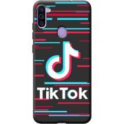 Черный чехол BoxFace Samsung Galaxy A11 (A115) Tik Tok