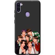 Черный чехол BoxFace Samsung Galaxy A11 (A115) BTS